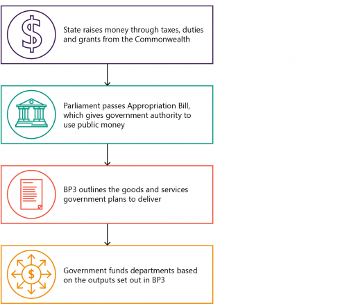 FIGURE 1C: The appropriation and state Budget process