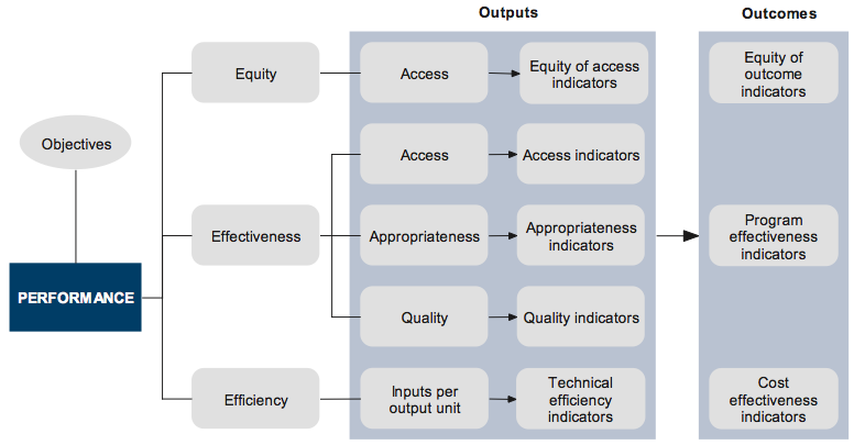 Figure 4C shows The Report on Government Services framework