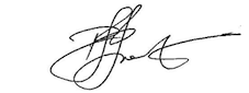 Signature of Dr Peter Frost (Acting Auditor-General)