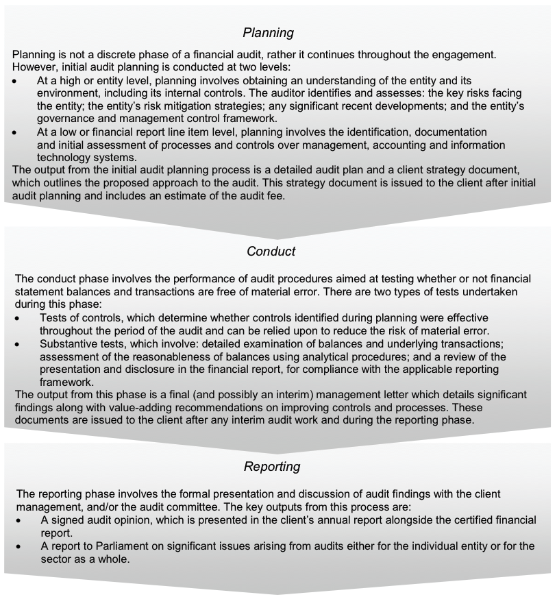 Figure C1 Financial audit framework