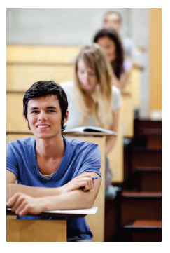 Photo of college students. Photo courtesy of Wavebreakmedia/Shutterstock