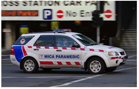 Image shows a MICA paramedic vehicle. Photograph courtesy of Richmeister at en.wikipedia [CC-BY-SA-3.0
(http://creativecommons.org/licenses/by-sa/3.0)
or GFDL
(http://www.gnu.org/copyleft/fdl.html)], from Wikimedia Commons.