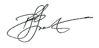 Signature of Dr Peter Frost (Auditor-General)