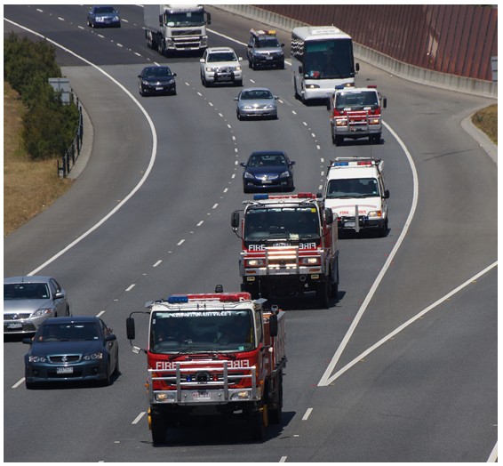 Photograph courtesy of the Country Fire Authority.