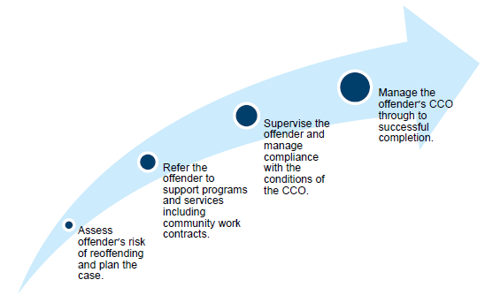 Case management of offenders<