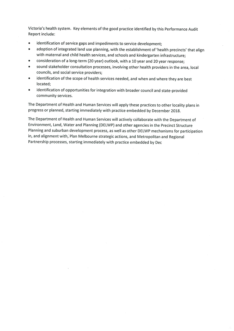 DHHS action plan, page 2 of 2