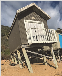 Mount Martha North beach bathing box