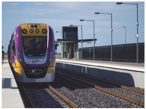 The new Tarneit station