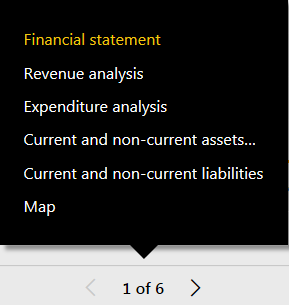 Page selection tool