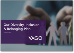Cover image of ‘Our Diversity, Inclusion & Belonging Plan'.