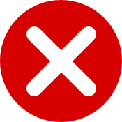 Cross in a red circle
