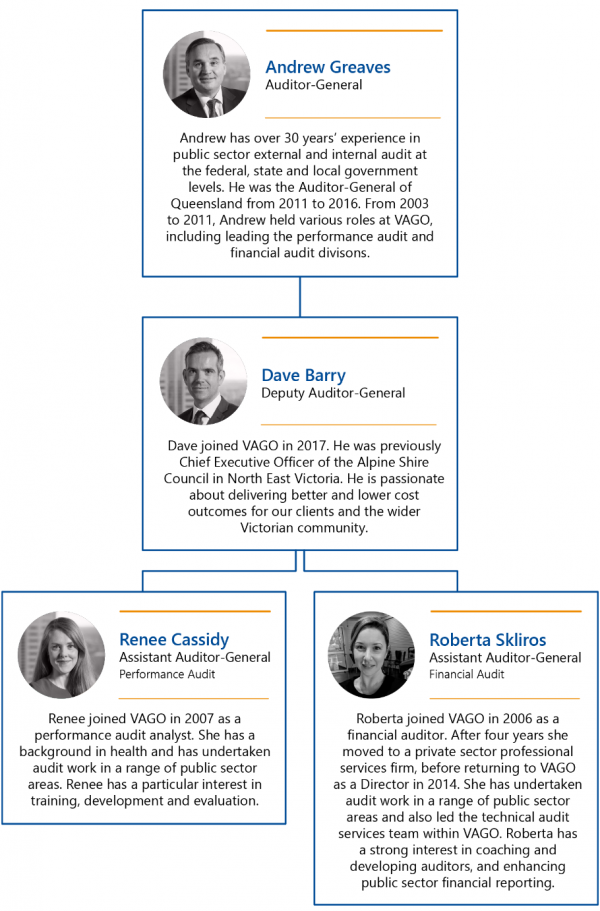 VAGO SMG organisation chart