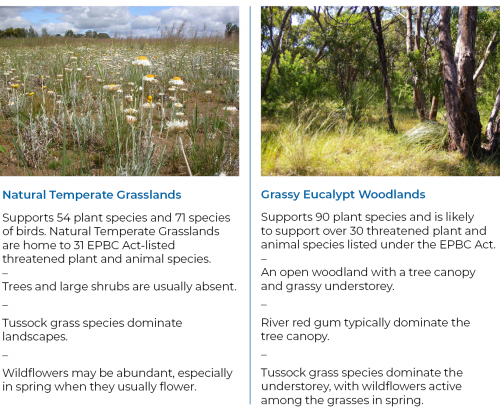 Figure 1B Ecological communities of the Victorian Volcanic Plain