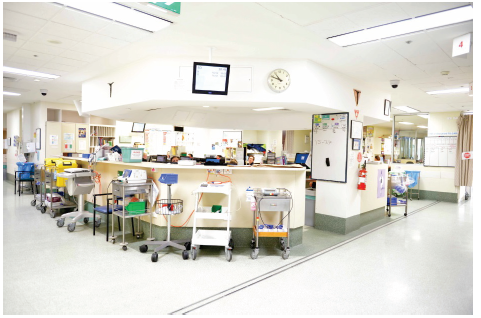 Inside a hospital. Photo courtesy of St Vincent’s Hospital Melbourne