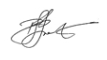 Acting Auditor-General Peter Frost's signature.