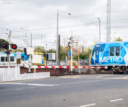 Railway level crossing in Surrey Hills, Melbourne. Photo courtesy of Nils Versemann/Shutterstock.com