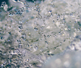 Image shows splashing water. Photo courtesy of Vanich Virangkur/Shutterstock.com