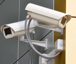 CCTV cameras on building external. Photo by Martynova Anna/shutterstock.com