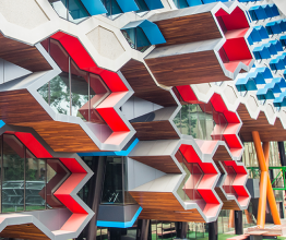 The La Trobe Institute for Molecular Biology building. Photo courtesy of Nils Versemann/shutterstock.com
