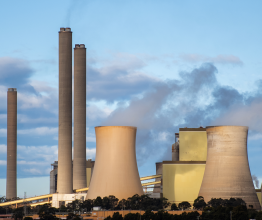 The Loy Yang Power Station in operation